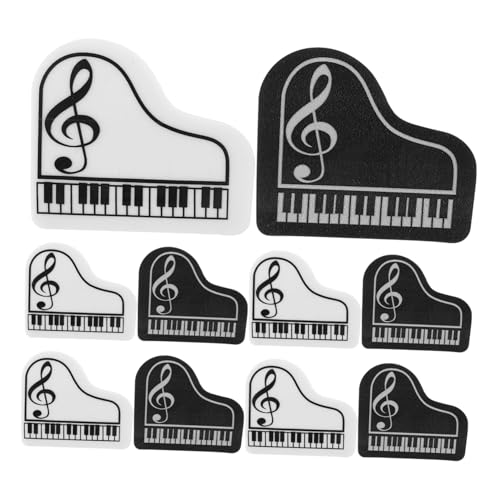 10Stücke Klavier Radiergummis Multifunktionale Mini Radiergummis Einzigartigem Design für Schule und Kreative Projekte Sicher und Langlebig 10Stücke Klavier Radiergummis Multifunktionale Mini Radiergummis Einzigartigem Design für Schule und Kreative Projekte Sicher und Langlebig von LAPYAPPE