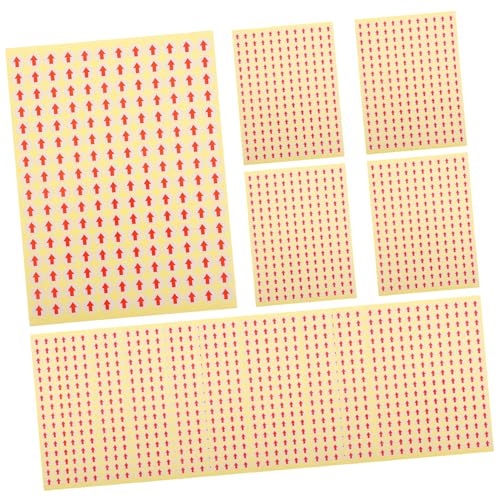 15 Blatt Selbstklebende Pfeilaufkleber Rework Labels Praktische für Fabriken und Lager Auffälliges Design Langlebig und Einfach Anzubringen 15 Blatt Selbstklebende Pfeilaufkleber Rework Labels Praktische für Fabriken und Lager Auffälliges Design Langlebig und Einfach Anzubringen von LAPYAPPE