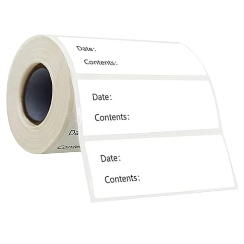1Rolle Rollenetiketten für Lebensmittel Selbstklebende Wasserdichte Aufkleber für Gläser und Kühltruhe zur Organisation und Identifizierung von Nahrungsmitteln 1Rolle Rollenetiketten für Lebensmittel Selbstklebende Wasserdichte Aufkleber für Gläser und Kühltruhe zur Organisation und Identifizierung von Nahrungsmitteln von LAPYAPPE