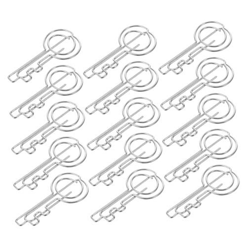 20 Stück Schlüssel Förmige Büroklammern aus Papierklemmen für Dokumente Schreibtisch Organizer und Bürobedarf Kreative Lesezeichen für Schule und Zuhause 20 Stück Schlüssel Förmige Büroklammern aus Papierklemmen für Dokumente Schreibtisch Organizer und Bürobedarf Kreative Lesezeichen für Schule und Zuhause von LAPYAPPE