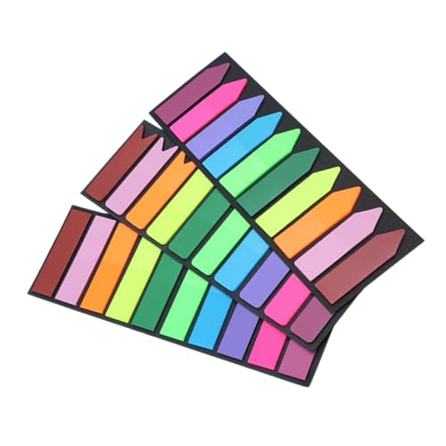 300 Stück Selbstklebende Buchmarker Wasserabweisende Index Tabs für Büro und Schule Lange Streifen Pfeile und Fähnchen für Notizen und Organisation von LAPYAPPE