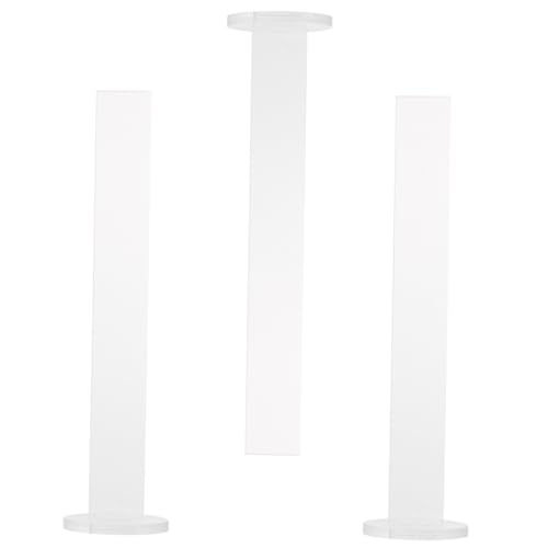 3Sätze Acryl Klebeband Display Organizer Teiliges für Washi Tapes und Klebebänder Stabil und Langlebig Transparentes Design für Kreatives Basteln und Aufbewahrung von LAPYAPPE