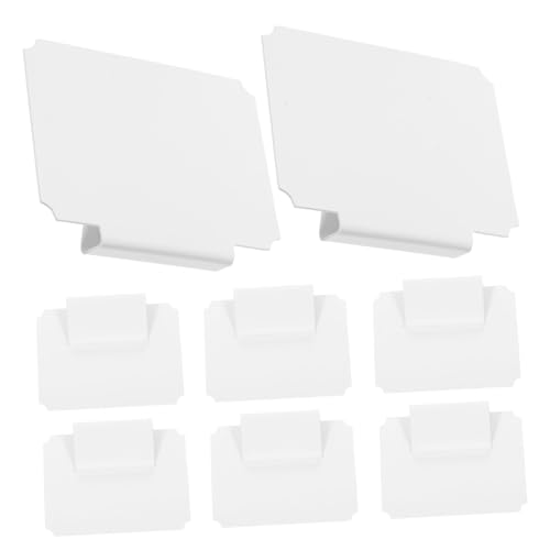 8 Stück Teiliges Etikettenhalter für Körbe Abnehmbare Beschriftungsklammern aus Wiederverwendbar für Aufbewahrungskörbe und Boxen Praktisch für Organisation und Klassifizierung 8 Stück Teiliges Etikettenhalter für Körbe Abnehmbare Beschriftungsklammern aus Wiederverwendbar für Aufbewahrungskörbe und Boxen Praktisch für Organisation und Klassifizierung von LAPYAPPE