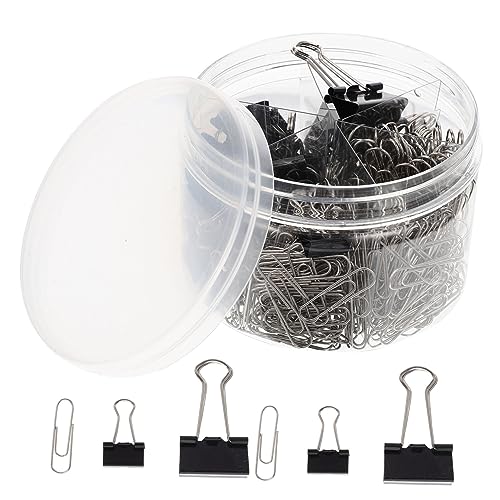 Binderclips Set aus Vielseitige Büroklammern für Organisation von Dokumenten für Schreibwarenliebhaber und Büroangestellte Binderclips Set aus Vielseitige Büroklammern für Organisation von Dokumenten für Schreibwarenliebhaber und Büroangestellte von LAPYAPPE