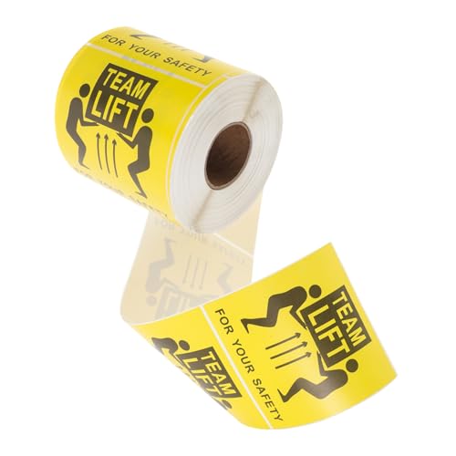 LAPYAPPE 1 Rolle Aufkleber für den Versand Transportetiketten versand etiketten Schwere Lastaufkleber ziehen um Etiketten für Speicherbehälter Umzugsaufkleber für Kartons Team-Lift-Label LAPYAPPE 1 Rolle Aufkleber für den Versand Transportetiketten versand etiketten Schwere Lastaufkleber ziehen um Etiketten für Speicherbehälter Umzugsaufkleber für Kartons Team-Lift-Label von LAPYAPPE