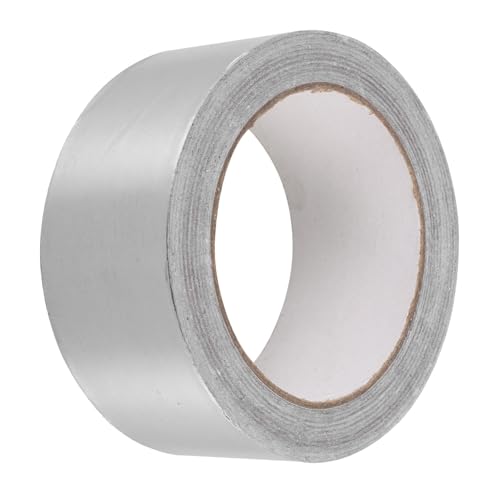 LAPYAPPE 1 Rolle Isolierband aus Aluminiumfolie Klebeband abdichtungsband Einfach anzuwendendes Band Rohrversiegelung Isolierung Hitze Trockner-Entlüftungsband Silberband für Kanal Silver LAPYAPPE 1 Rolle Isolierband aus Aluminiumfolie Klebeband abdichtungsband Einfach anzuwendendes Band Rohrversiegelung Isolierung Hitze Trockner-Entlüftungsband Silberband für Kanal Silver von LAPYAPPE