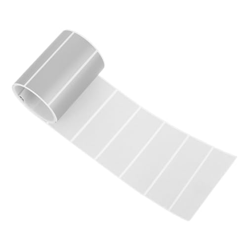 LAPYAPPE 1 Rolle Roll Rechteckige Rubbelaufkleber Selbstklebende Etiketten für Klassenräume Partys und Belohnungen Einfach zu Verwenden mit Opakem Scratch Off Beschichtung für von LAPYAPPE