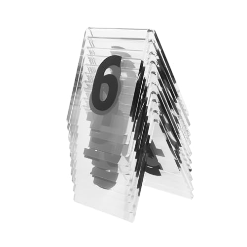 LAPYAPPE 1 Set Acryl Nummernschilder Tischnummernschilder Hochzeitstischschilder Hochzeitstischkartenschilder Sitznummern Zeltnummern Tischkarten Namensschilder Tischkarten LAPYAPPE 1 Set Acryl Nummernschilder Tischnummernschilder Hochzeitstischschilder Hochzeitstischkartenschilder Sitznummern Zeltnummern Tischkarten Namensschilder Tischkarten von LAPYAPPE
