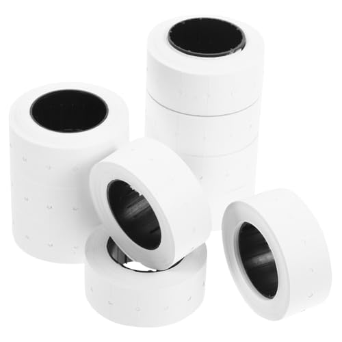 LAPYAPPE 10 Rollen Preisetiketten Papier Etiketten Rolle für Supermärkte Einzelhandel Vielseitig Einsetzbar für Preisgestaltung Kennzeichnung Lesbarkeit Große Kapazität LAPYAPPE 10 Rollen Preisetiketten Papier Etiketten Rolle für Supermärkte Einzelhandel Vielseitig Einsetzbar für Preisgestaltung Kennzeichnung Lesbarkeit Große Kapazität von LAPYAPPE