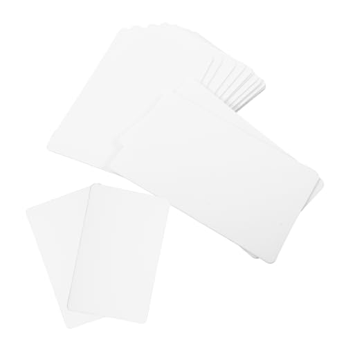 LAPYAPPE 100 Stück Blanko Visitenkarten Beschreibbare Id Karten für Diy Geschenketiketten und Kreative Projekte Langlebig Beschriften und Bedrucken LAPYAPPE 100 Stück Blanko Visitenkarten Beschreibbare Id Karten für Diy Geschenketiketten und Kreative Projekte Langlebig Beschriften und Bedrucken von LAPYAPPE