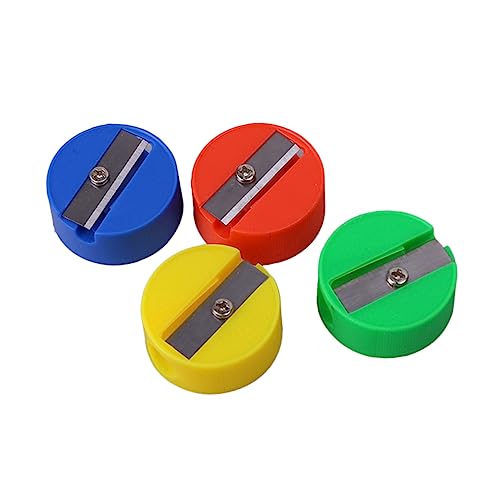 LAPYAPPE 100Stücke Runddesign Bleistiftspitzer Handheld Schärfer für Praktische Schreibwaren für Zufällig für Schule und Kreative Projekte LAPYAPPE 100Stücke Runddesign Bleistiftspitzer Handheld Schärfer für Praktische Schreibwaren für Zufällig für Schule und Kreative Projekte von LAPYAPPE