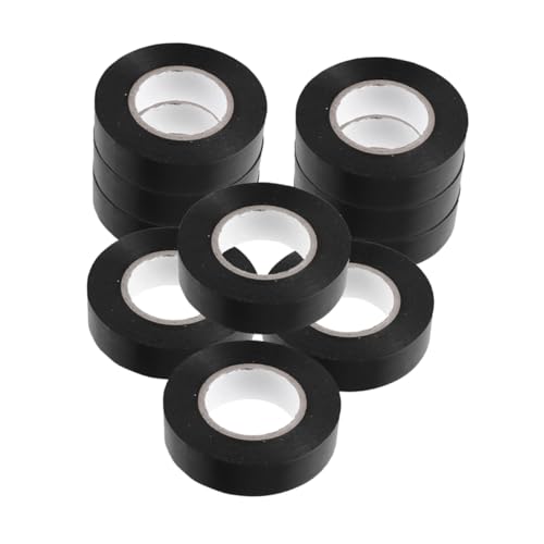 LAPYAPPE 10Rollen Isolierband Hochtemperatur Klebeband für Elektroanwendungen Korrosionsbeständig Vielseitig Einsetzbar für Kabel Leitungen LAPYAPPE 10Rollen Isolierband Hochtemperatur Klebeband für Elektroanwendungen Korrosionsbeständig Vielseitig Einsetzbar für Kabel Leitungen von LAPYAPPE