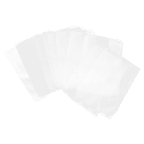 LAPYAPPE 10Stücke Transparente Aufbewahrungsbeutel für Ordner Reißverschluss Dateispeicher für Tickets Münzen Quittungen und für Schule und Büro von LAPYAPPE