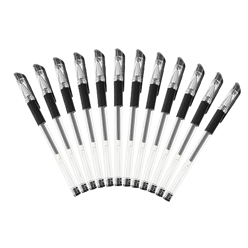 LAPYAPPE 12Stücke Gel Kugelschreiber Schwarze Stifte Für Schule Und Büro Hochwertige Gel Tintenstifte Für Schreibwarenliebhaber LAPYAPPE 12Stücke Gel Kugelschreiber Schwarze Stifte Für Schule Und Büro Hochwertige Gel Tintenstifte Für Schreibwarenliebhaber von LAPYAPPE