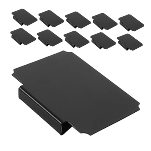 LAPYAPPE 15 Stück Tag -Speicherbox Lageretiketten für Behälter Etiketten-Clips Organisation Vorratsetiketten für Behälter Tafel Preisklammer Etikettenhalter für Körbe Preisclips pp Schwarz LAPYAPPE 15 Stück Tag -Speicherbox Lageretiketten für Behälter Etiketten-Clips Organisation Vorratsetiketten für Behälter Tafel Preisklammer Etikettenhalter für Körbe Preisclips pp Schwarz von LAPYAPPE
