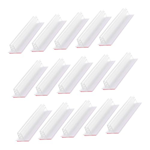 LAPYAPPE 15 Stück Teiliges PVC Werbeclip Selbstklebender Preisschildhalter Vielseitig für Supermarkt Theke Etiketten Karten Fotos Einfache Anbringung LAPYAPPE 15 Stück Teiliges PVC Werbeclip Selbstklebender Preisschildhalter Vielseitig für Supermarkt Theke Etiketten Karten Fotos Einfache Anbringung von LAPYAPPE
