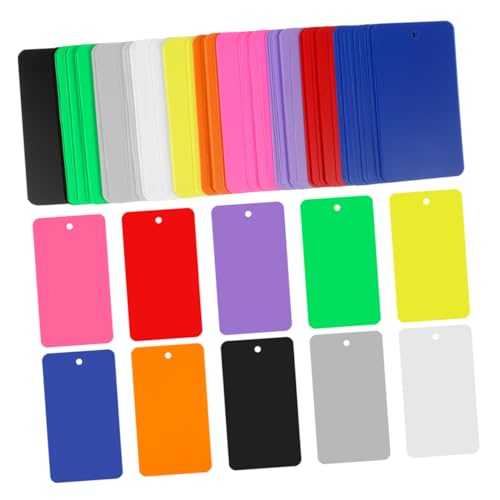 LAPYAPPE 150 Stück Pvc -tag Etikettierungs -tags Namensschilds Hängende Etiketten Stichworte Kofferanhänger Warenanhänger Inventar -tags Namensschilder Für Gepäck Taschenanhänger Für Gepäck von LAPYAPPE