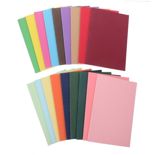 LAPYAPPE 18Stücke Kraftpapier Notizbuch Farben Blanko Notizbuch für Schule Büro Tagebuch und Zeichnungen Tragbar und Langlebig LAPYAPPE 18Stücke Kraftpapier Notizbuch Farben Blanko Notizbuch für Schule Büro Tagebuch und Zeichnungen Tragbar und Langlebig von LAPYAPPE