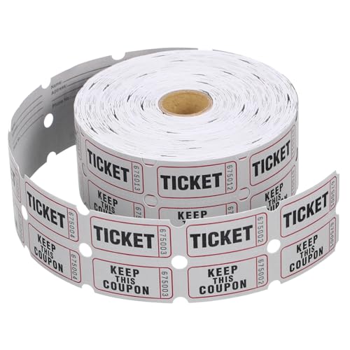 LAPYAPPE 1Rolle Rote Verlosungstickets Multifunktionale Tickets für Veranstaltungen Karnevale Schulaktionen und Praktisch und Platzsparend LAPYAPPE 1Rolle Rote Verlosungstickets Multifunktionale Tickets für Veranstaltungen Karnevale Schulaktionen und Praktisch und Platzsparend von LAPYAPPE