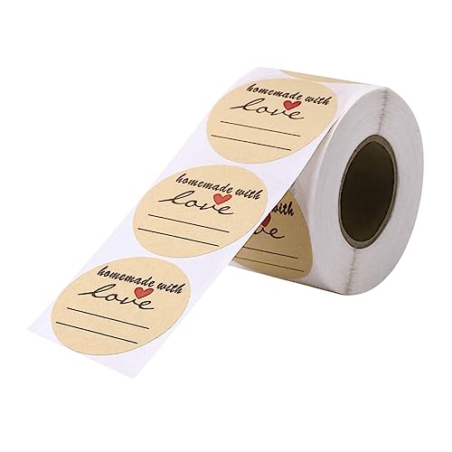 LAPYAPPE 1Rolle Selbstklebende Papierversiegelungsetiketten Dankesaufkleber für Geschenkverpackungen DIY Dekoration und Bastelprojekte B LAPYAPPE 1Rolle Selbstklebende Papierversiegelungsetiketten Dankesaufkleber für Geschenkverpackungen DIY Dekoration und Bastelprojekte B von LAPYAPPE