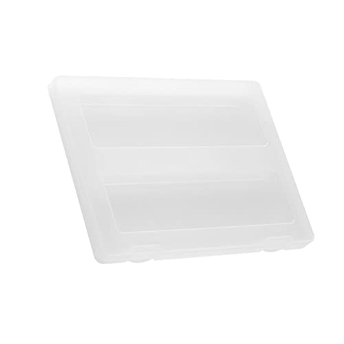 LAPYAPPE 1Stück Aktenordner Box Transparente Dokumentenablage aus Robustem Praktischer Organizer für Büro und Zuhause Platzsparend und Leicht zu Reinigen von LAPYAPPE