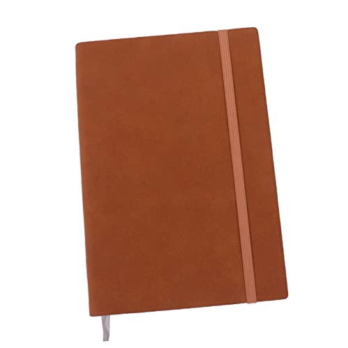 LAPYAPPE 1Stück PU Leder Notizbuch mit Bindeseil Rezeptbuch Tagebuch für Zuhause Büro und Schule Hochwertiges Design Vielseitig Einsetzbar von LAPYAPPE