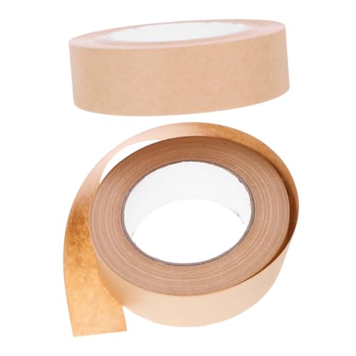 LAPYAPPE 2 Rollen Aquarell Malband Wasserfestes Klebeband Selbstklebendes Klebeband Zum Aufhängen Von Bildern Kartonverpackungsband Versiegelungszubehör Kartonpaketband Kartonband von LAPYAPPE