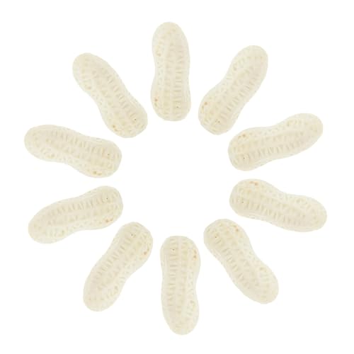 LAPYAPPE 20 Stück Entzückende Radiergummis in Erdnussform Für Kinder, Kreative Radiergummis, Lebensechte Gefälschte Erdnussmodelle, Lustige Mini-radiergummis Für Lebensmittel, Niedliche von LAPYAPPE