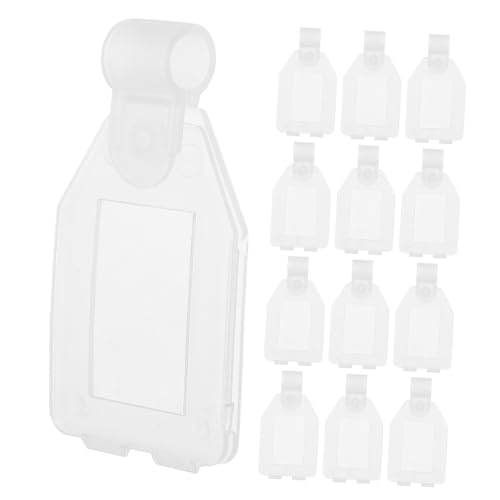 LAPYAPPE 20 Stück Etikettenhalter für Preisschilder Halbtransparent für Büro Supermarkt zur Klaren Preispräsentation Einfachen Handhabung LAPYAPPE 20 Stück Etikettenhalter für Preisschilder Halbtransparent für Büro Supermarkt zur Klaren Preispräsentation Einfachen Handhabung von LAPYAPPE