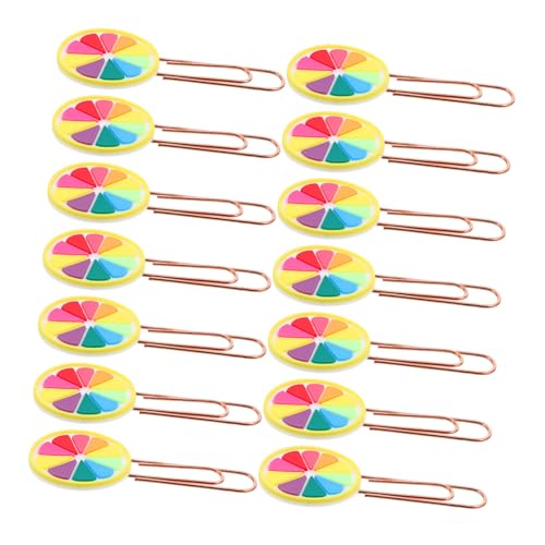 LAPYAPPE 20 Stück Obst-Lesezeichen Büroklammern gefärbt Mini kleine Dateiclips Clips für Papier Einzigartig geformte Büroklammern Dokumentclips ablegen Buchleseclips Metall LAPYAPPE 20 Stück Obst-Lesezeichen Büroklammern gefärbt Mini kleine Dateiclips Clips für Papier Einzigartig geformte Büroklammern Dokumentclips ablegen Buchleseclips Metall von LAPYAPPE