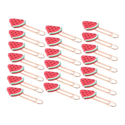 LAPYAPPE 20 Stück Obst-lesezeichen Büroklammern Aus Obst Kleine Büroklammern Mehrfarbig Dekorativ Büroklammern Gefärbt Dokumentclips Ablegen Office-dokumentenklammern Metall LAPYAPPE 20 Stück Obst-lesezeichen Büroklammern Aus Obst Kleine Büroklammern Mehrfarbig Dekorativ Büroklammern Gefärbt Dokumentclips Ablegen Office-dokumentenklammern Metall von LAPYAPPE