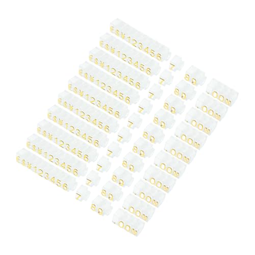 LAPYAPPE 20 Stück Preisetiketten Cube Verstellbarer Preisschildständer für Schmuck Display Transparentes Material für Preiskennzeichnung im Einzelhandel und Schmuckverkauf von LAPYAPPE