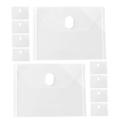 LAPYAPPE 24Stücke Wasserdichter Aktenhalter aus Material Organizer für Quittungen und Dokumente Format mit Praktischem Klebebandverschluss Tragbar und Robust LAPYAPPE 24Stücke Wasserdichter Aktenhalter aus Material Organizer für Quittungen und Dokumente Format mit Praktischem Klebebandverschluss Tragbar und Robust von LAPYAPPE