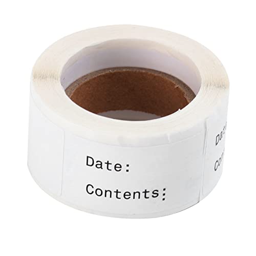 LAPYAPPE 2Rollen Küchen Lebensmittel Etiketten Selbstklebende Aufkleber mit für DIY Klassifizierung für Identifikation von Lebensmitteln und Bastelprojekte von LAPYAPPE