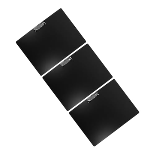LAPYAPPE 3 Stück Malerei Schiene Zwischenablage zeichnen für Schwarz a3 Zwischenablage Zeichnung schreiben klemmbrett versorgung Praktische Zwischenablage PP. Metall Black LAPYAPPE 3 Stück Malerei Schiene Zwischenablage zeichnen für Schwarz a3 Zwischenablage Zeichnung schreiben klemmbrett versorgung Praktische Zwischenablage PP. Metall Black von LAPYAPPE