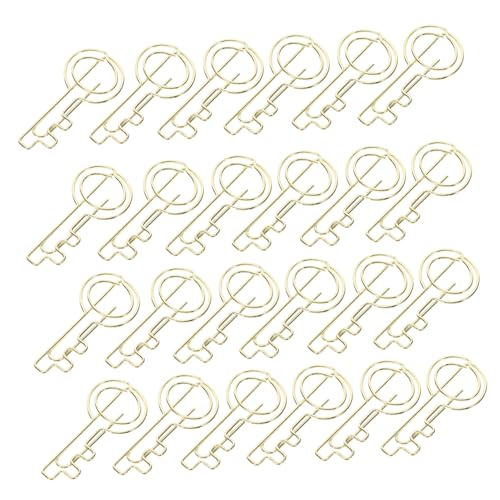 LAPYAPPE 30 Stück Metallpapierklammern Klein Dekorative Papierklamme Büroklammer Multi-gebrauchspapierclips Befestigungsclips Für Dokumente Entzückende Papierklammern Papierstift Golden LAPYAPPE 30 Stück Metallpapierklammern Klein Dekorative Papierklamme Büroklammer Multi-gebrauchspapierclips Befestigungsclips Für Dokumente Entzückende Papierklammern Papierstift Golden von LAPYAPPE