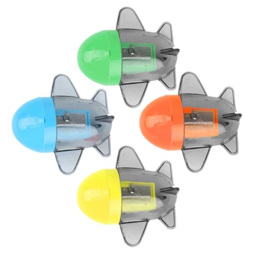 LAPYAPPE 4 Stück Mini Flugzeug Bleistiftspitzer Handbetriebene und Kreative Bleistiftspitzer für Schule und Büro Zufälligen Zufällige Farbe LAPYAPPE 4 Stück Mini Flugzeug Bleistiftspitzer Handbetriebene und Kreative Bleistiftspitzer für Schule und Büro Zufälligen Zufällige Farbe von LAPYAPPE