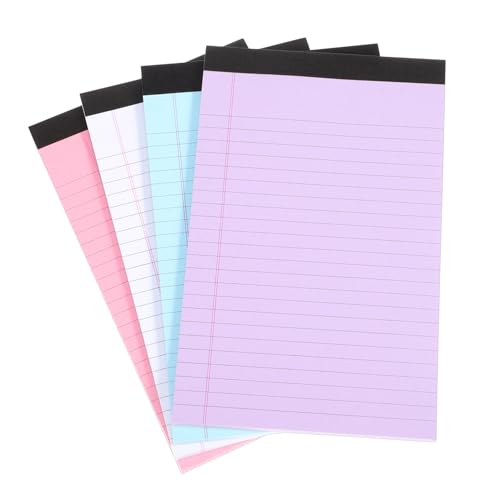 LAPYAPPE 4 Stück Notizblöcke Abreißbare Schreibpads Vielseitig Einsetzbar für Büro Schule und College Leicht zu Transportieren Notieren und Markieren von Dokumenten LAPYAPPE 4 Stück Notizblöcke Abreißbare Schreibpads Vielseitig Einsetzbar für Büro Schule und College Leicht zu Transportieren Notieren und Markieren von Dokumenten von LAPYAPPE