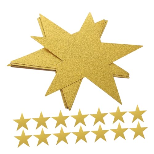 LAPYAPPE 48 Stück Teiliges Glitzer Papier Sterne Cutouts Funkelnde Stern Dekorationen für Pinnwand und Klassenzimmer Vielseitig für Diy Bastelprojekte Kreatives Zeichnen Handgeschriebenes LAPYAPPE 48 Stück Teiliges Glitzer Papier Sterne Cutouts Funkelnde Stern Dekorationen für Pinnwand und Klassenzimmer Vielseitig für Diy Bastelprojekte Kreatives Zeichnen Handgeschriebenes von LAPYAPPE