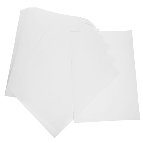 LAPYAPPE 50 Blatt Druckerpapier Doppelseitiges Fotopapier für Drucker für Bastelprojekte Präsentationen Scrapbooking und Kreative Anwendungen Unbedruckt Vielseitig Einsetzbar von LAPYAPPE