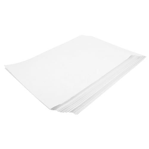 LAPYAPPE 50 Blatt Selbstklebende Bedruckbares Stickerpapier für Tintenstrahldrucker Wiederverwendbare Klebeetiketten für Dokumente Flaschen und Preisauszeichnungen von LAPYAPPE