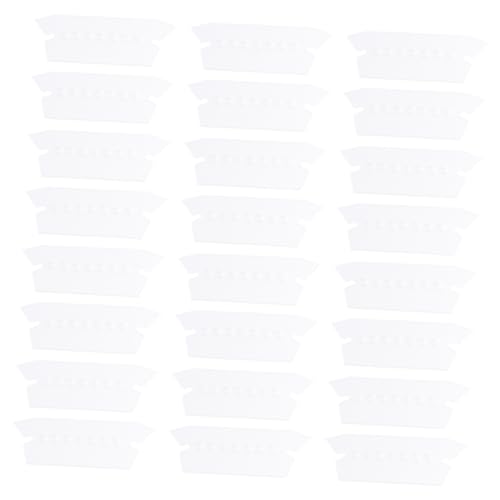 LAPYAPPE 50 Stück Hängende Ordner Registerkarten Transparent mit Papier Selbstklebende Datei Index Tabs für Effiziente Büroorganisation und Schnelle Identifikation von LAPYAPPE