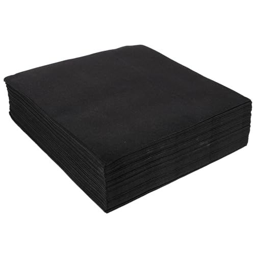 LAPYAPPE 50 Stück Saubere Papierservietten party sachen party supplies servietten firmung Abendessen Geburtstag groß Holiday Party Servietten Hochzeitsservietten für den Empfang Black LAPYAPPE 50 Stück Saubere Papierservietten party sachen party supplies servietten firmung Abendessen Geburtstag groß Holiday Party Servietten Hochzeitsservietten für den Empfang Black von LAPYAPPE