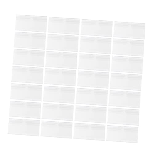 LAPYAPPE 50Stücke Regal Etikettenhalter Wiederverwendbar und Transparent für Supermärkte Geschäfte und Lager Selbstklebend Leicht zu Wechseln Langlebig LAPYAPPE 50Stücke Regal Etikettenhalter Wiederverwendbar und Transparent für Supermärkte Geschäfte und Lager Selbstklebend Leicht zu Wechseln Langlebig von LAPYAPPE