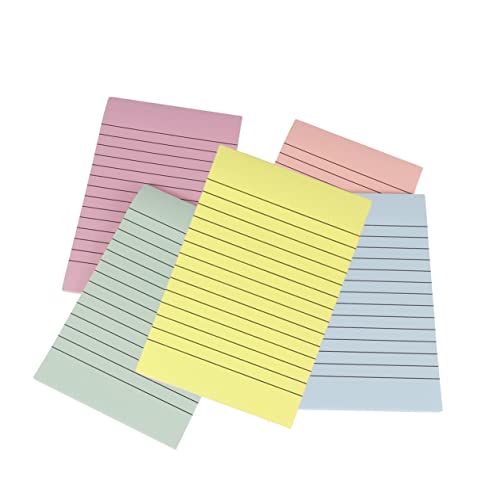 LAPYAPPE 5Stücke Farbige Streifen Haftnotizen Pack Selbstklebende Notizblöcke für Schule Büro und Zuhause für Erinnerungen und Listen und Tragbar Vielseitig Einsetzbar LAPYAPPE 5Stücke Farbige Streifen Haftnotizen Pack Selbstklebende Notizblöcke für Schule Büro und Zuhause für Erinnerungen und Listen und Tragbar Vielseitig Einsetzbar von LAPYAPPE