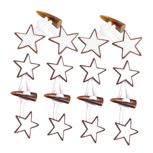 LAPYAPPE 6 Paare Dekorative Hornknöpfe aus Leder Langlebige Knebelverschlüsse für Mäntel Jacken und Strickwaren Elegantes Design Vielseitig Einsetzbar für Stilvolle Oberbekleidung LAPYAPPE 6 Paare Dekorative Hornknöpfe aus Leder Langlebige Knebelverschlüsse für Mäntel Jacken und Strickwaren Elegantes Design Vielseitig Einsetzbar für Stilvolle Oberbekleidung von LAPYAPPE