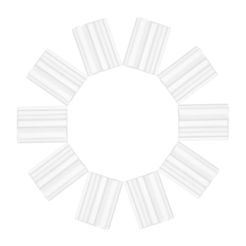 LAPYAPPE 60Stücke Schilderhalter Clips Transparente Clip Schildhalter für Regale Einfache für Preisschilder und Informationskarten Langlebig aus Gefertigt von LAPYAPPE