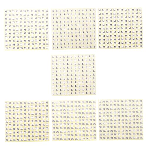 LAPYAPPE 7Packs Runde Kleidung Größenetiketten Aufkleber Selbstklebend mit Xs S Xl Xxl Xxxl für Shirts Kleider Kleidungssortierung Einfach und Hautfreundlich LAPYAPPE 7Packs Runde Kleidung Größenetiketten Aufkleber Selbstklebend mit Xs S Xl Xxl Xxxl für Shirts Kleider Kleidungssortierung Einfach und Hautfreundlich von LAPYAPPE