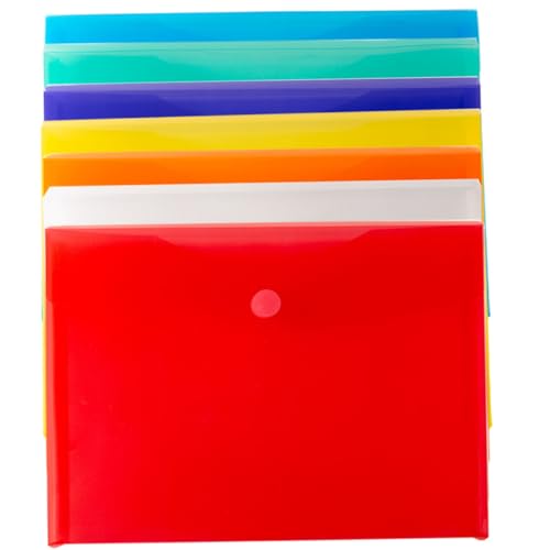 LAPYAPPE 7Stücke Teiliges Dateidokumentordner Transparente Erweiterbare Aufbewahrungstaschen mit Druckknopfverschluss für Büro Schule zur Dokumentenorganisation LAPYAPPE 7Stücke Teiliges Dateidokumentordner Transparente Erweiterbare Aufbewahrungstaschen mit Druckknopfverschluss für Büro Schule zur Dokumentenorganisation von LAPYAPPE