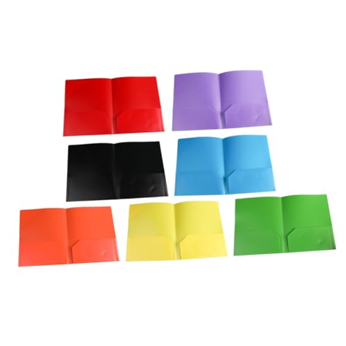LAPYAPPE 7Stücke Teiliges Dokumentenmappe mit Praktische Ordner für Schule Büro und Projekte Farben LAPYAPPE 7Stücke Teiliges Dokumentenmappe mit Praktische Ordner für Schule Büro und Projekte Farben von LAPYAPPE